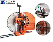 Track concrete wall cutting machine | concrete wall saw manufacturer - YG