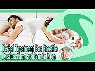 Herbal Treatment For Erectile Dysfunction Problem In Men
