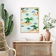 Buy Landscape By Watanabe Seitei Trendy Wall Art - The Arte