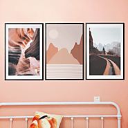The Arte - USA Triple | Framed Wall Art Sets for Living Room