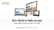 Sphinx Solutions is happy to announce the launch of its app cost calculator
