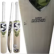 Sports, Fitness & Outdoors :: Cricket :: Cricket Bat :: SG HP 33 Hardik Pandya English Willow Cricket Bat Round Toe