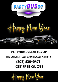 DC Party Bus Rental for New Year