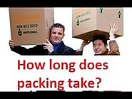 How Long Does It Take To Pack A Home?