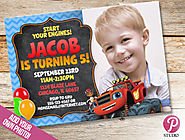 Blaze and the Monster Machines Birthday Party Supplies and Theme Ideas