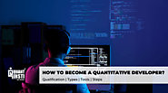 A Simple Guide to Become a Quantitative Developer