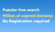 Expired Domains and Dropped Domains Portal