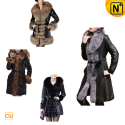 Women Sheepskin Fur Coat CW148120 - cwmalls.com
