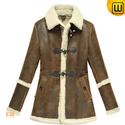 Women's Sheepskin Jacket Coat CW614022