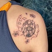 Disco Ball Tattoo Ideas and Designs For Men and Women