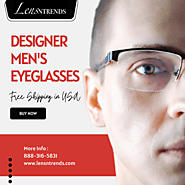Get Designer Men's Eyeglasses Online - Lensntrends