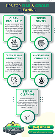 Tips for Tile and Grout Cleaning [Infographic]