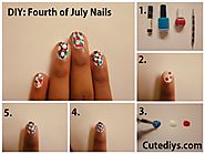 4th Of July Nail Designs & 4th Of July Nail Art Ideas