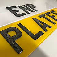 Do You Want Glitter Number Plates for Your Car?