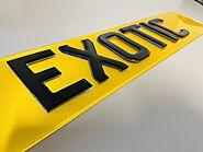 Make Your Car Stand Out with 4D Neon Number Plates