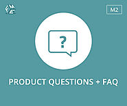 Magento 2 FAQ's + Product Questions by FMEextensions