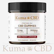Purchase Premium CBD Gummies Strawberry Lemonade | Kuma Organics