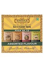 Website at https://vintagesmartfoods.com/product/instant-sattu-powder-12-pack-box/