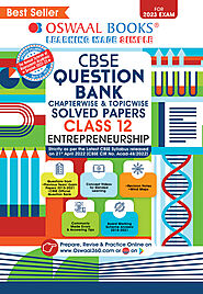 Oswaal CBSE Question Bank Class 12 | Previous Year Solved Paper Chapter-wise | Entrepreneurship | For Board Exams 202...