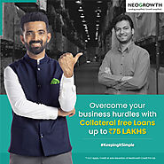 Refill the funds required for your business with NeoGrowth business loan