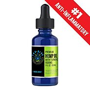 CBD Tinctures Oil | #1 selling Anti-Inflammation - Tru Blue Hemp