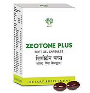 AVN Zeotone Plus Soft Gel Capsules (60 Capsules) : Very Useful for Osteoarthritis, Osteoporosis, Rheumatoid Arthritis...