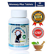 Keva Memory Plus Tablets (60 Tablets) : Improves Concentration & Memory, Helpful To All Age Group