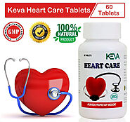 Keva Heart Care Tablets : Helps To Maintain Cholesterol Levels, Controls Blood Pressure, Gives Strength To Heart Musc...