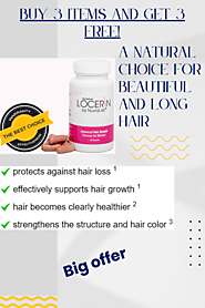 A natural choice for beautiful and long hair ( Buy 3 Items and Get 3 Free! )