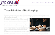 Three Principles of Bookkeeping