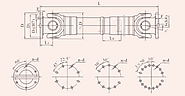 Universal shaft|universal joint shaft|universal spindle|universal coupling