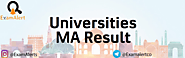 MA Result 2022 घोषित M.A Previous Final Year Result देखे - Exam Alert