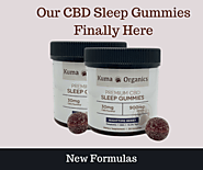 Shop Premium CBD Sleep Gummies With Kuma Organics