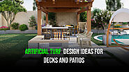 Creative Design Ideas for Decks and Patios Using Artificial Turf in Boise