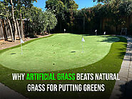 Why Artificial Grass in Boise Beats Natural Grass for Putting Greens