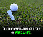 Can Putting Damage Artificial Grass in Boise for Golf?