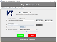 Convert Outlook PST file to MSG File with Magus PST Converter