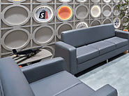 Sofa set for office interior design and architects from online