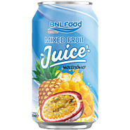 fresh mixed fruit juice drink