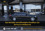 Get reliable and affordable chauffeur car service in Melbourne