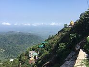 Hike up to Kyaiktiyo Pagoda near Yangon