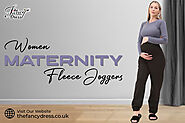 Bumpin' Beauties: Maternity Style Fleece Joggers