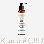 Shop Best Quality CBD Sports Cream | Kuma Organics