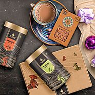 Tea Premix Gift Set with California Almonds - Use Code WINTER25 for 25% Off - Auric