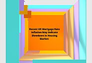 Recent UK Mortgage Rate Inflation May Indicate Slowdown in Housing Market