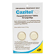 Cazitel Flavoured Allwormer for Dogs Wormers Treatment - DiscountPetMart.com