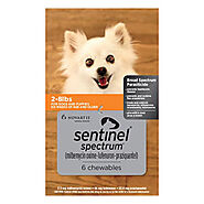 Sentinel Spectrum for Dogs Heartwormers Treatment - DiscountPetMart.com