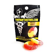 Full-Spectrum CBD Peach Rings - the Party Starters