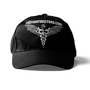 Black Branded Prumium Baseball Hat | The Fight Doctors