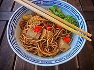 Shan-style 'tofu' noodles